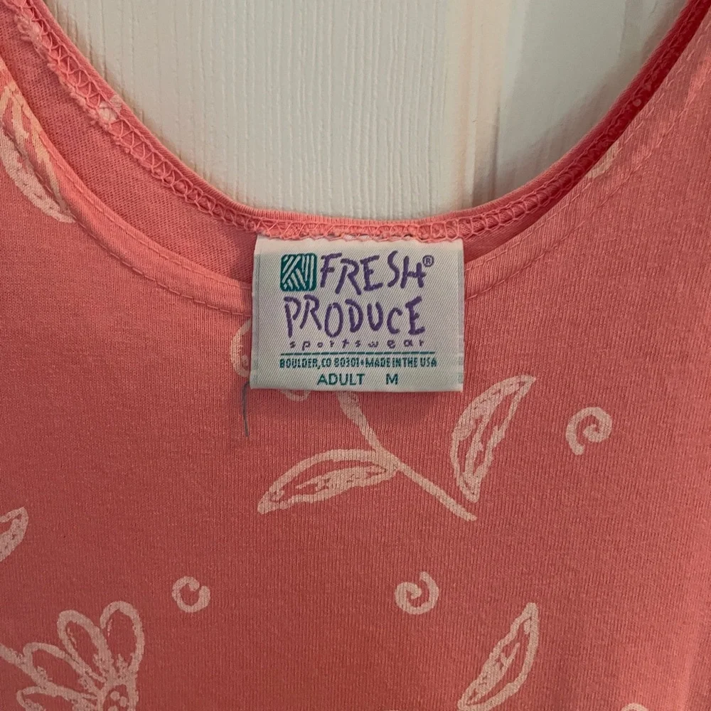Fresh Produce Peach Floral Dress - Picture 4 of 4